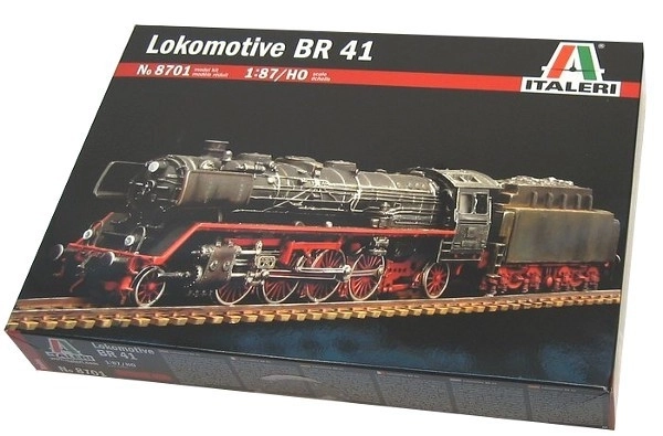 Italeri Plastikový model parní lokomotiva BR 41