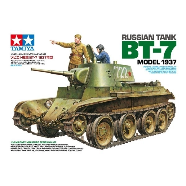 Tamiya sovětský tank BT-7 model 1937