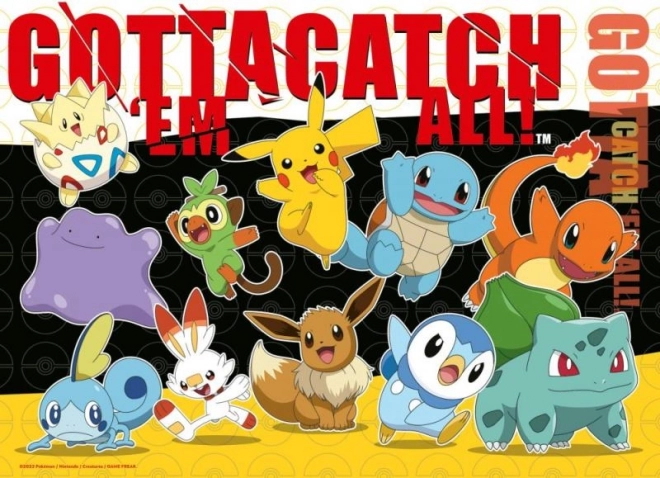 Pokémon 4x100 dílků