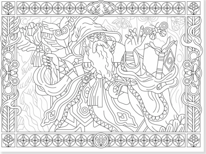 Omalovánková galerie Heroic od Djeco