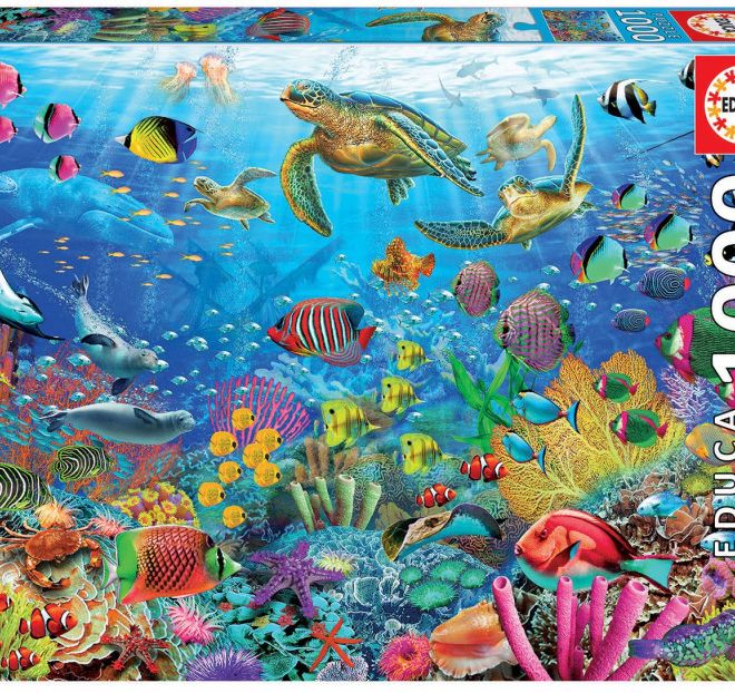 Puzzle 1000 prvků Podmořský svět