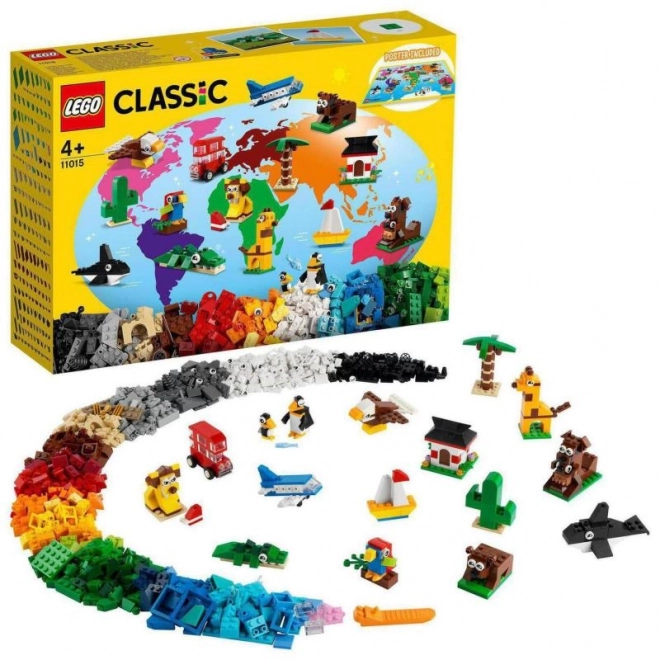 LEGO Classic 11015 Cesta kolem světa