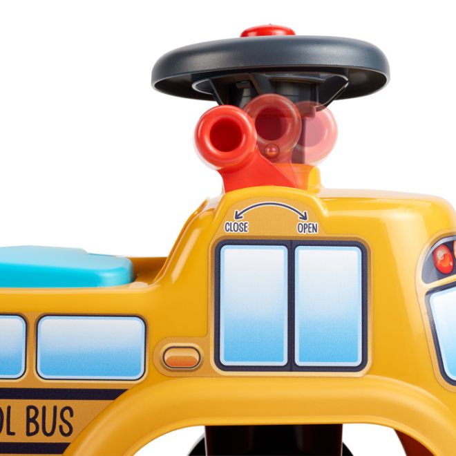 Odrážedlo školní autobus s volantem