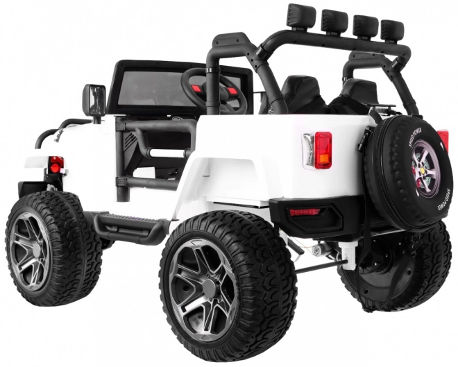 Vozidlo Monster Jeep 4x4 White