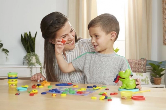 Play-Doh starters žába a učení barev