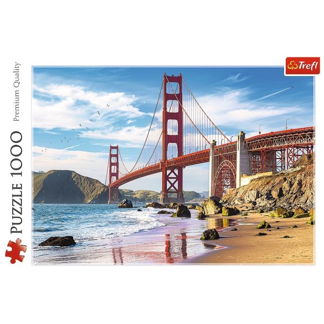 Puzzle 1000 prvků Golden Gate Bridge San Francisco USA