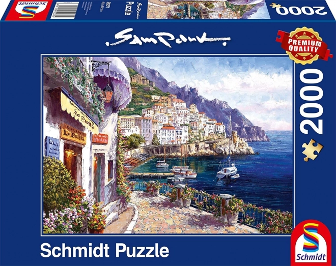 Puzzle Odpoledne v Amalfi 2000 dílků