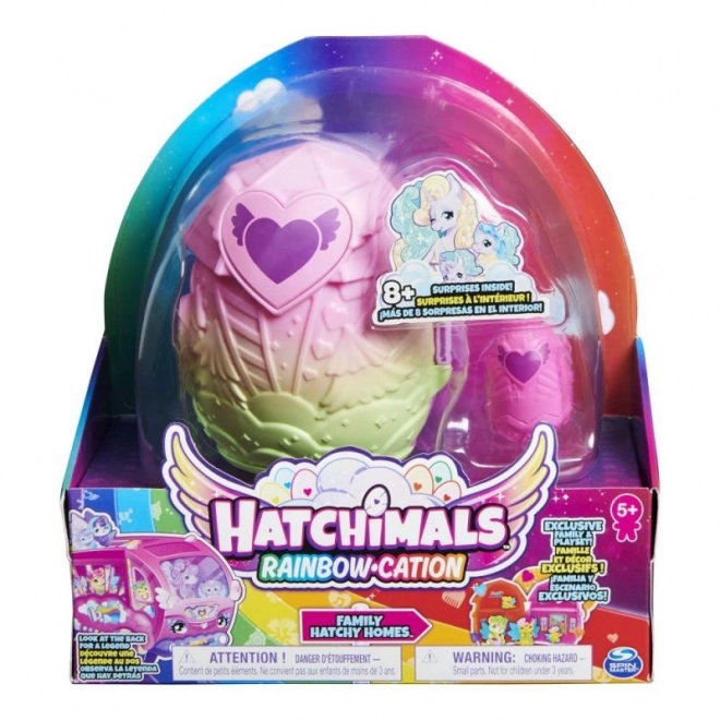 HATCHIMALS DOMEČKY SE ZVÍŘÁTKY