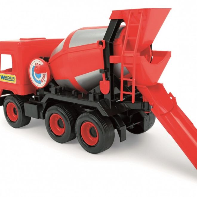 Červená míchačka na beton 38 cm Middle Truck in a box