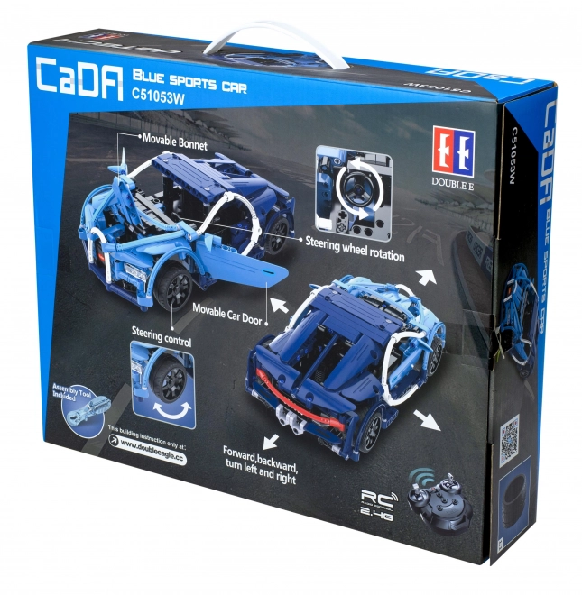 RC stavebnice Bugatti Chiron CaDA - 419ks