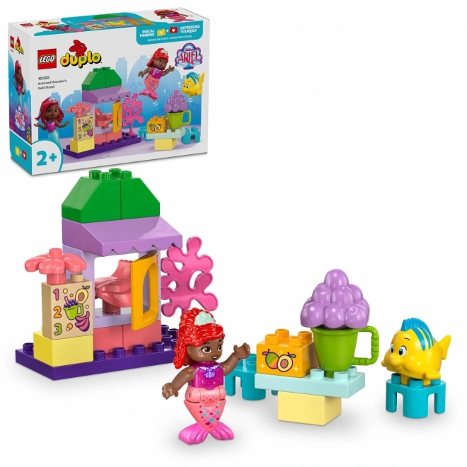 LEGO DUPLO Disney 10420 Ariel a Šupinka – stánek s kávou