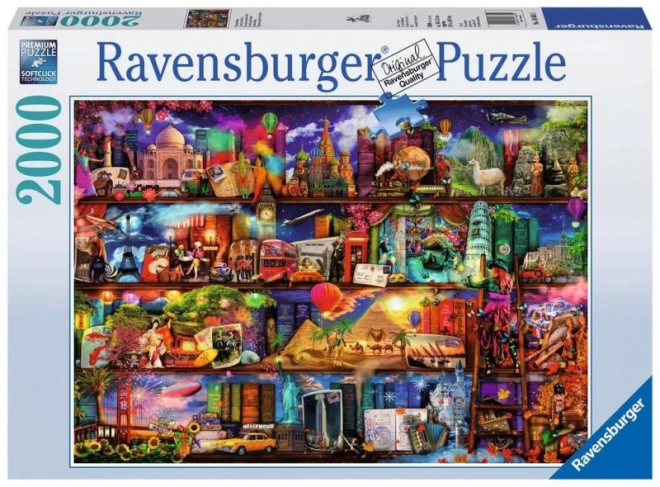 Puzzle 2000 prvků Svět knihy