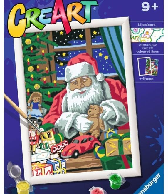 CreArt malování pro děti Otec Vánoc