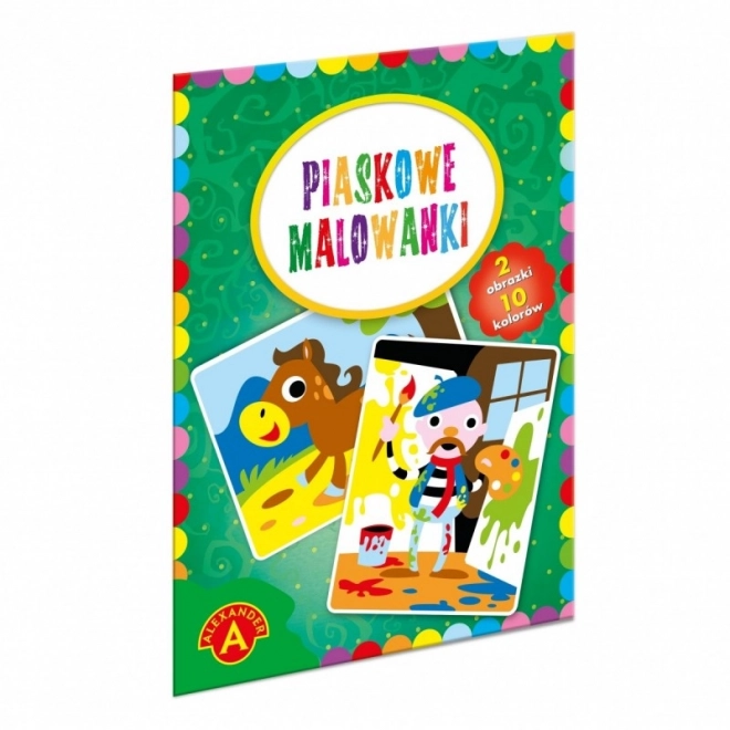 Pískové obrazy Malíř, Kůň