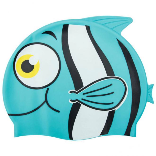 Dětská plavecká čepice Bestway fish 26025 – modrá