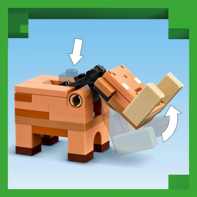 LEGO Minecraft Zasazka u portálu do Netheru