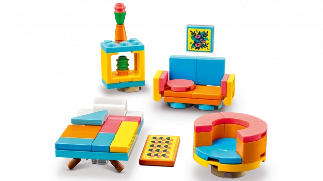 LEGO® Friends 41732 Květinářství a design studio v centru mě