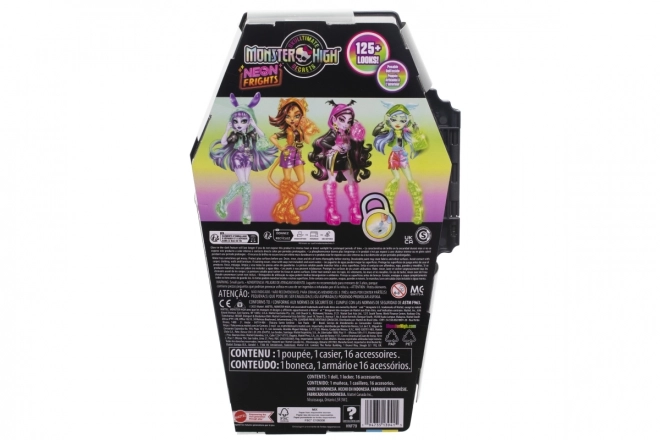 Monster High Skullimate secrets panenka neon - Frankie HNF79