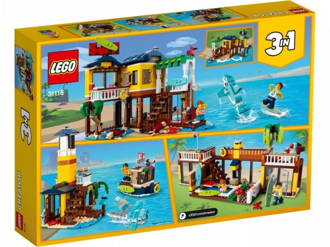 LEGO Creator 3v1 31118 Surfařský dům na pláži