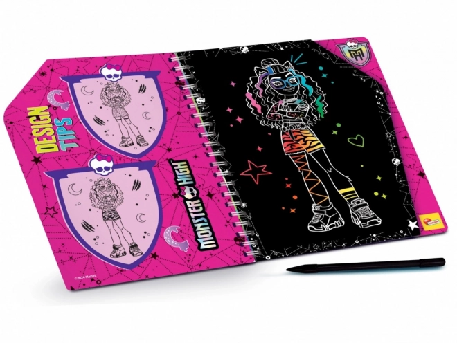 Scratch odhalit Sketchbook Scratch odhalit Monster High Forever Friends