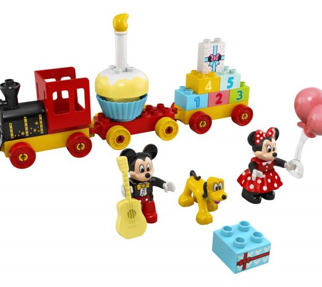LEGO Disney Mickey and Friends 10941 Narozeninový vláček Mickeyho a Minnie