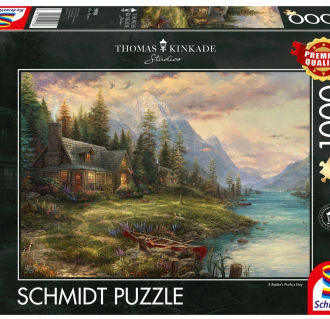 Puzzle Premium Quality 1000 dílků Thomas Kinkade Pánský výlet