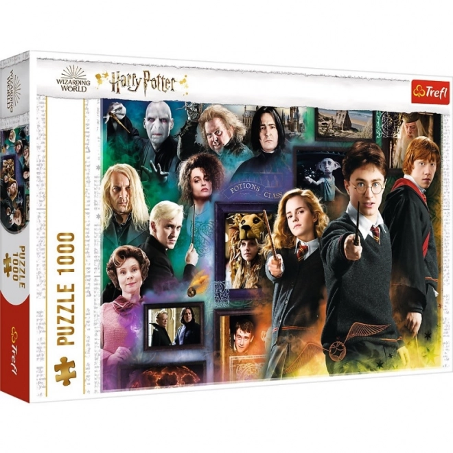 Puzzle 1000 prvků Kouzelný svět Harryho Pottera