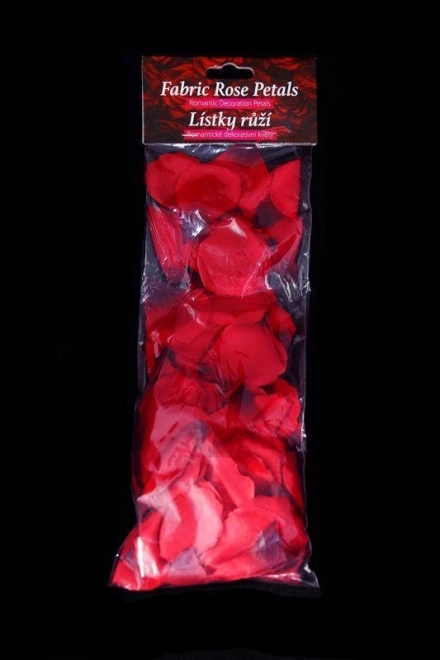 Okvětní lístky růží - červené