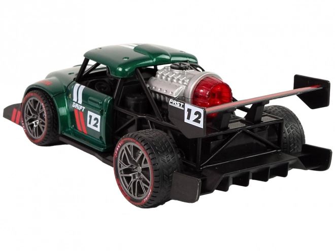 Dálkově ovládané sportovní auto R/C 1:16 Zelená pára