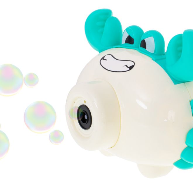 Bublinkovač ve tvaru fotoaparátu – Zelený zubící krab