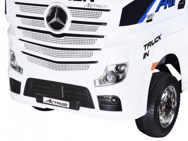Elektrické auto TIR Mercedes Benz Actros – Bílá