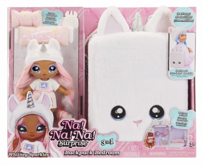 Na! Na! Na! Surprise 3-in-1 Backpack Set - Whitney Sparkles