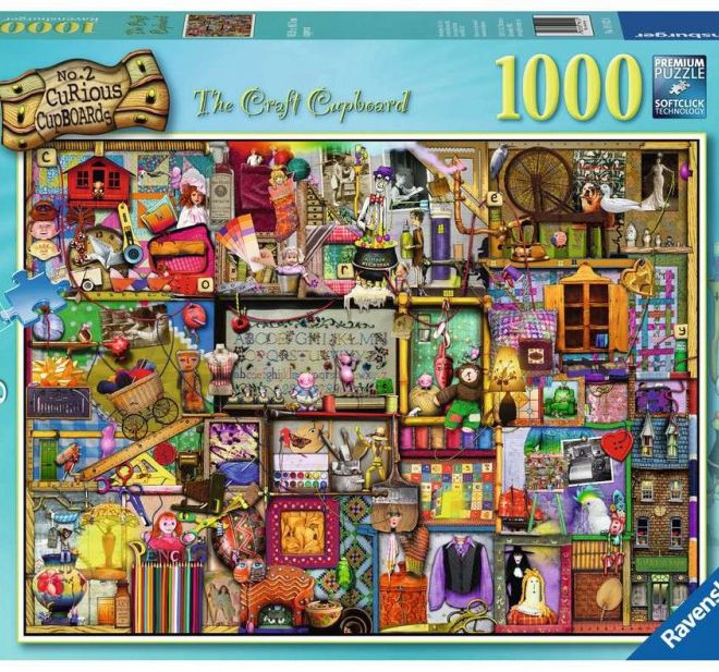Puzzle 1000 prvků Handicraft skříň