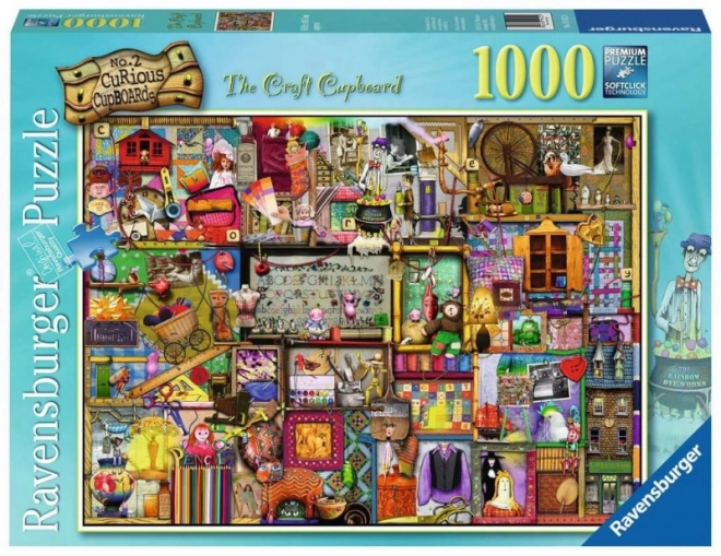 Puzzle 1000 prvků Handicraft skříň