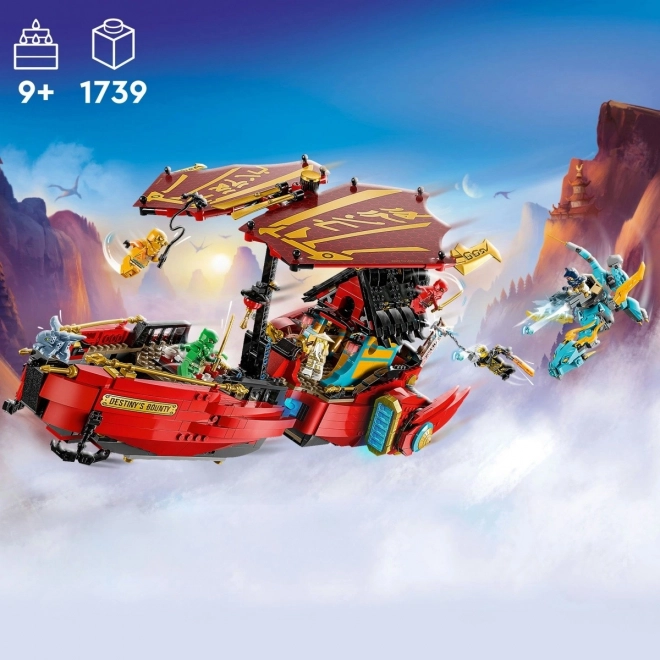 LEGO® NINJAGO® 71797 Odměna osudu – závod s časem