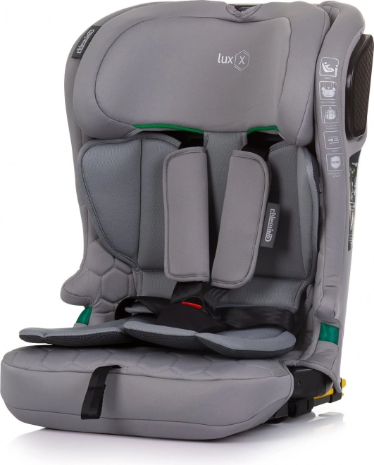 CHIPOLINO Autosedačka Lux X i-Size 76-150cm Isofix, Granite