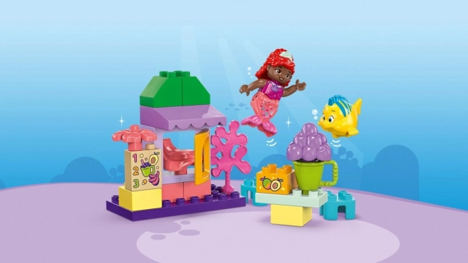 LEGO DUPLO Disney 10420 Ariel a Šupinka – stánek s kávou