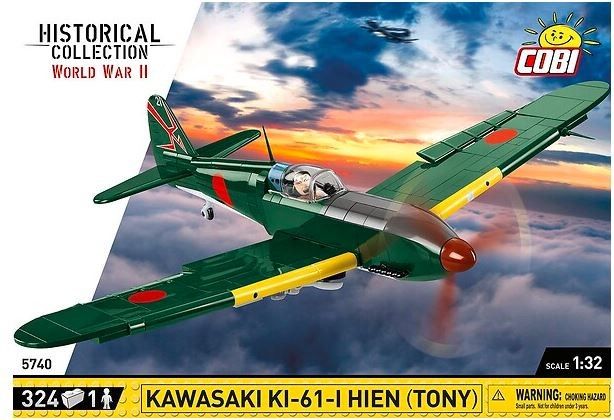 COBI 5740 II WW Kawasaki KI-61 I HIEN (Tony), 1:32, 350 k, 1 f