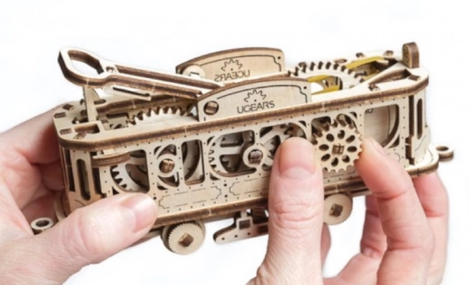 Ugears 3D puzzle - Tramvajová linka 284 dílků