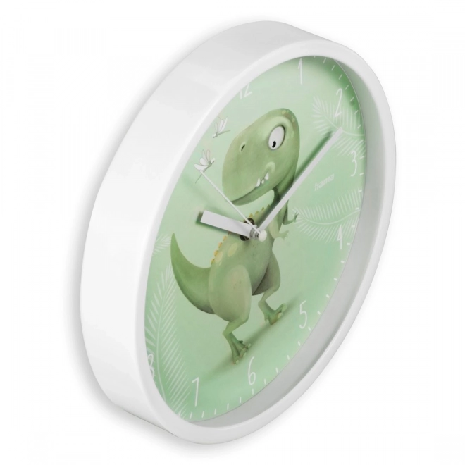 Dětské nástěnné hodiny Dino 25 cm