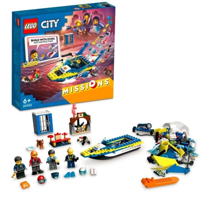 LEGO City 60355 Mise detektiva pobřežní stráže