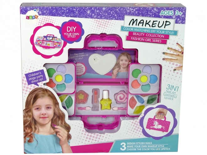 Malá kabelka Unicorn Makeup Set oční stíny lesky