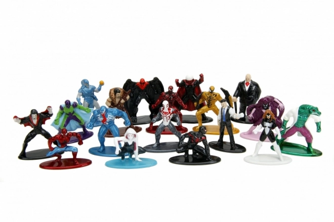 Spider-Man kovové figurky 18-pack verze 9