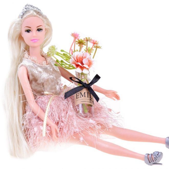 Modelka panenky Emily s blond vlasy ZA3135