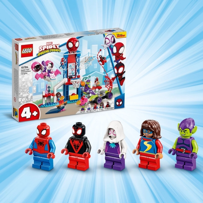 LEGO Spider-Man 10784 Spider-Man a pavoučí základna