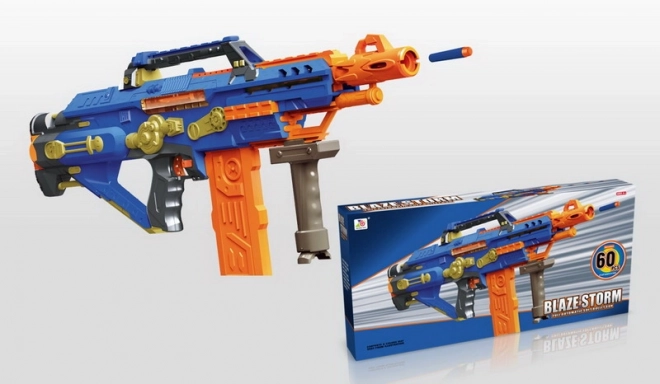 MEGA Blaze Storm Bullet Gun Blue