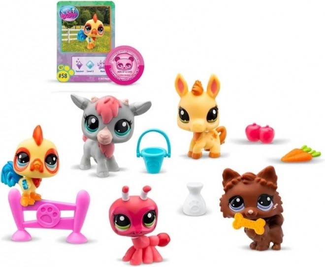 Hasbro Littlest Pet Shop LPS Set zvířátek 5ks