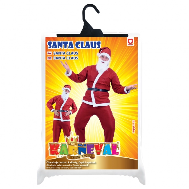 Kostým Santa Claus (bez vousů) pro dospělé