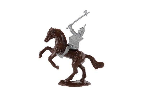 Figurky rytíři s koňmi plast 5-7cm v sáčku