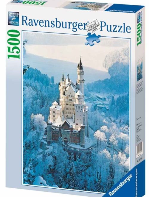 RAVENSBURGER Puzzle Zimní Neuschwanstein 1500 dílků